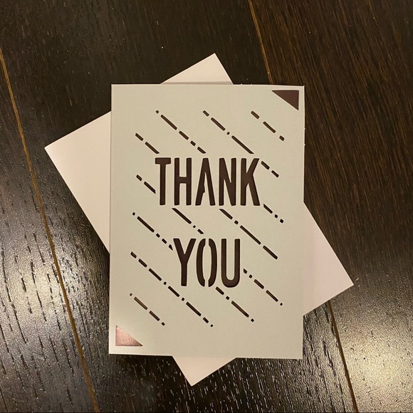 🙏 Handmade Thank You Cards (Set of 5) - Picture 7 of 7